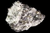 Sphalerite, Pyrite and Quartz Association - Peru #94406-1